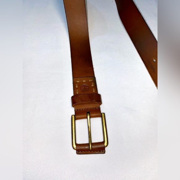 Timberland Genuine Leather Brown BELT - Picture 6 of 8